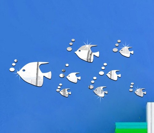Fische mit luftblasen spiegel - fische,