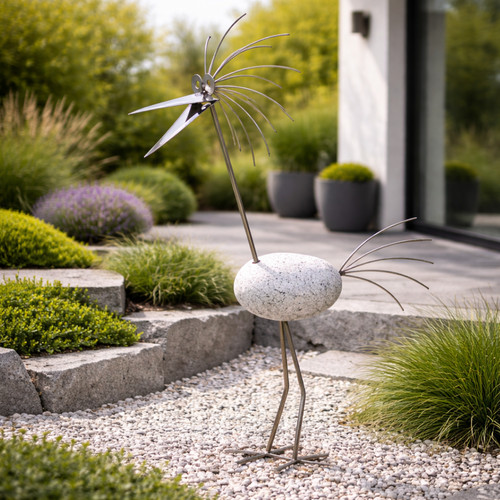 Steinvogel xxl aus granit und - xxl,