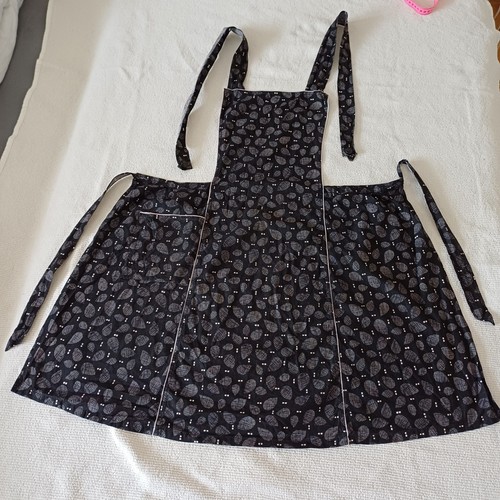 Vintage latzschürze baumwolle - latzschürze,