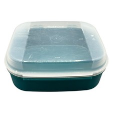 Tupperware Naschkätzchen Schatztruhe Keksdose Brotdose 1,7 L Transparent Türkis
