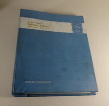 Werkstatthandbuch Mercedes-Benz LP Kubische Kabine Rahmen & Aufbau '1983 Band 1