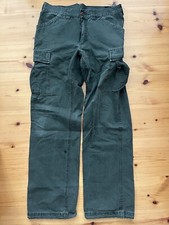 Vintage 2004 Dunderdon worker cargo Pants P21  W32 L34 Loose Fit 100 % Cotton