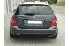 Fox Sportauspuff ESD je 2x70mm Mercedes C-Klasse W204 S204 ab 07 ohne AMG Paket