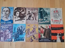 Progress Filmillustrierte - Konvolut 10 Filmprogrammhefte von 1955 DEFA