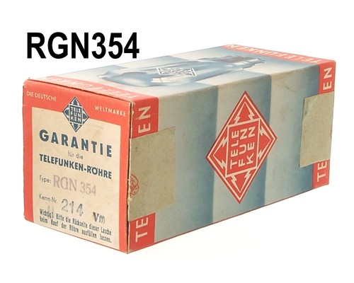 Rgn354 telefunken nos - rgn354,