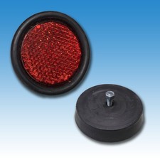 1 Rückstrahler Gummirand