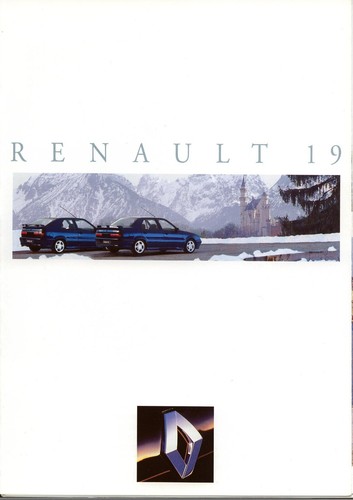 1992 prospekt renault - 1992,