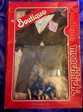 *z488* Monchhichi: 45 cm Sekiguchi 1974 Boutique Nr 526 "Bräutigam" Monchichi