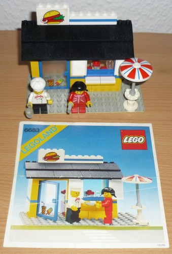 Lego city 6683 hamburger stand - 6683,