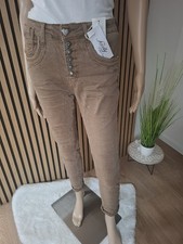 ❤️ Jewelly BAGGY Boyfriend Jeans Hose in Camel XS - XL JW2565-50