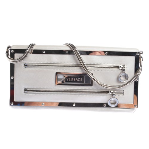 Schultertasche versace grau - versace,