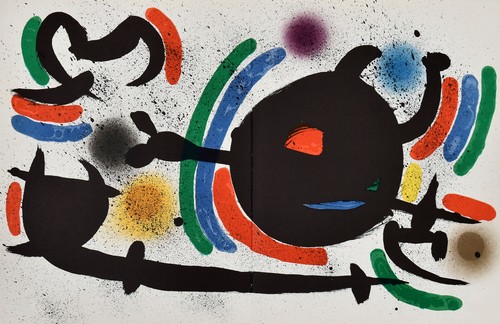 Miro original farblithografie - miro,, original-farblithografie