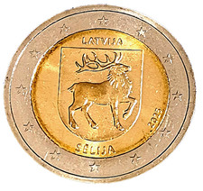Lettland 2 Euro 2025 ST