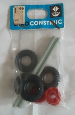 DDR Spielzeug Vero Construc 140 Sortiment Gewindestäbe, Reifen, Felgen OVP