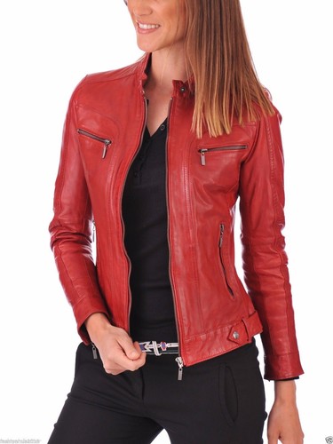 Rote damen lammfell - damen, weiche