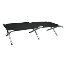 Neu US Feldbett Style schwarz