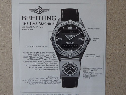 Pub montre breitling - pub,