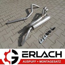 Auspuff für Fiat Bravo II 1.9 2007-2009 mit DPF Auspuffanlage 6047