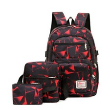 3pcs Set Schulrucksack