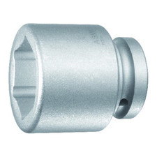 ASW Kraftschraubereinsatz Nuss 1 Zoll 30 mm Sechskant Stahlgrau 60 mm