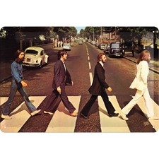 Beatles abbey road - beatles, blechschild