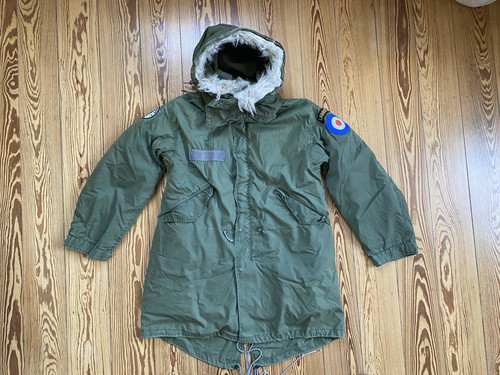 Vintage army m65 fishtail - vintage,