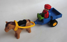 PLAYMOBIL 1.2.3 Ponykutsche aus Set 6620 Sommerweide