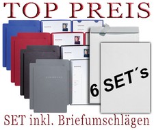 6 Bewerbungsmappen PAGNA