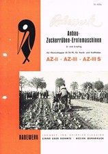 Rabewerk Anbau- Zuckerrüben-