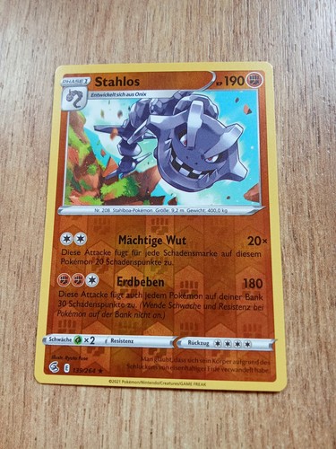 Pokemon karte stahlos deutsch - pokemon,