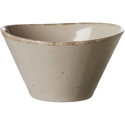 Casa grau schale - grau, oval