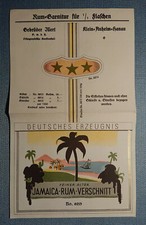 Old Wine Label Jamaica Rum Set