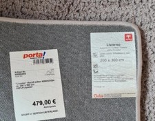 Teppich Hochflor 200x300 Livorno, silber, grau, weich 