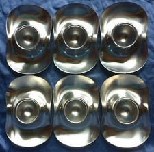 6 Eierbecher WMF  Designer Wilhelm Wagenfeld