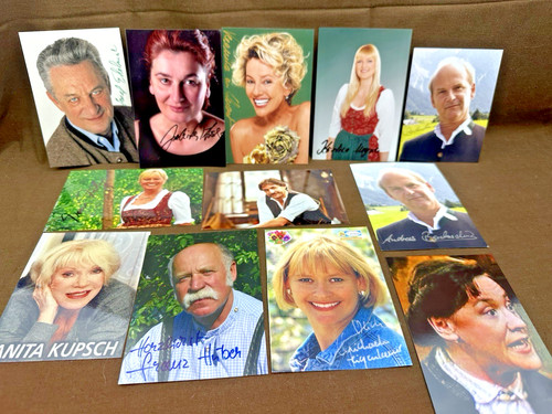 Konvolut autogrammkarten - autogrammkarten, 12