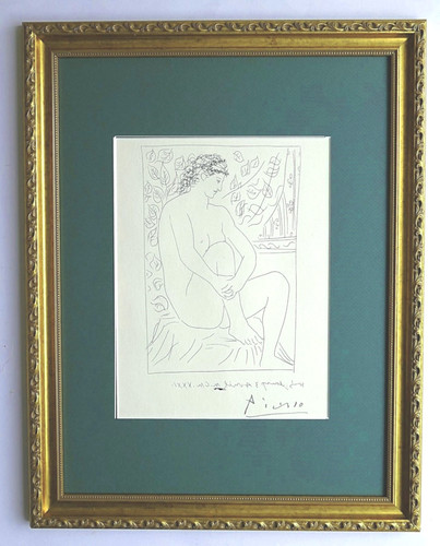 Pablo picasso sitzende - picasso, "sitzende