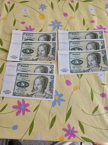 Deutsche mark scheine - 5,