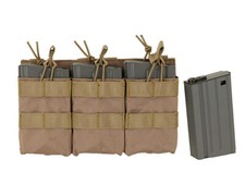 MOLLE Triple 7.62 Mag Pouch