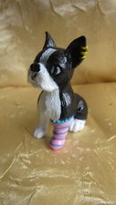 Miniatur Figur Hund (Mops) Kunststoff Höhe ca. 4 cm Seriennr. 12 Simba