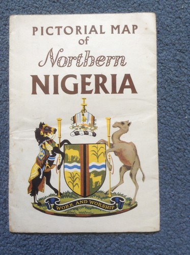 Vintage pictorial map - pictorial, of