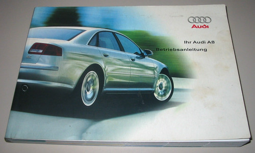 Betriebsanleitung audi d - audi, d3