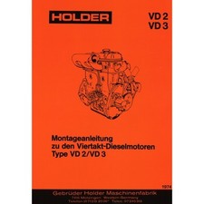 Holder Typ VD2 VD3 Viertakt