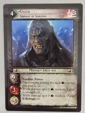 LOTR TCG ! UGLUK SERVANT OF SARUMAN 4R176 ! THE TWO TOWERS !