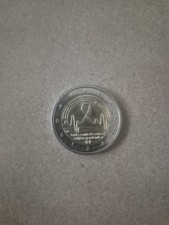  2 Euro BELGIEN 2024 Gedenkmünze Kampf gegen Krebs in Belgien unz. in Kapsel