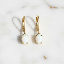 Opal ohrringe gold - opal,