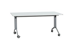 Mobiler Klapptisch Schulungstisch Bürotisch Kinnarps "Foldex" weiß, 160 x 80 cm