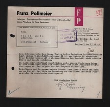 SAARBRÜCKEN-BURBACH, Brief