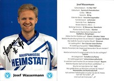 JOSEF WASSERMANN Autogramm AK