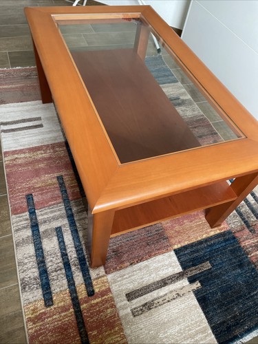 Couchtisch kirschbaum holz - couchtisch,