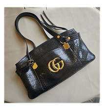 Gucci Arli Python Handbag